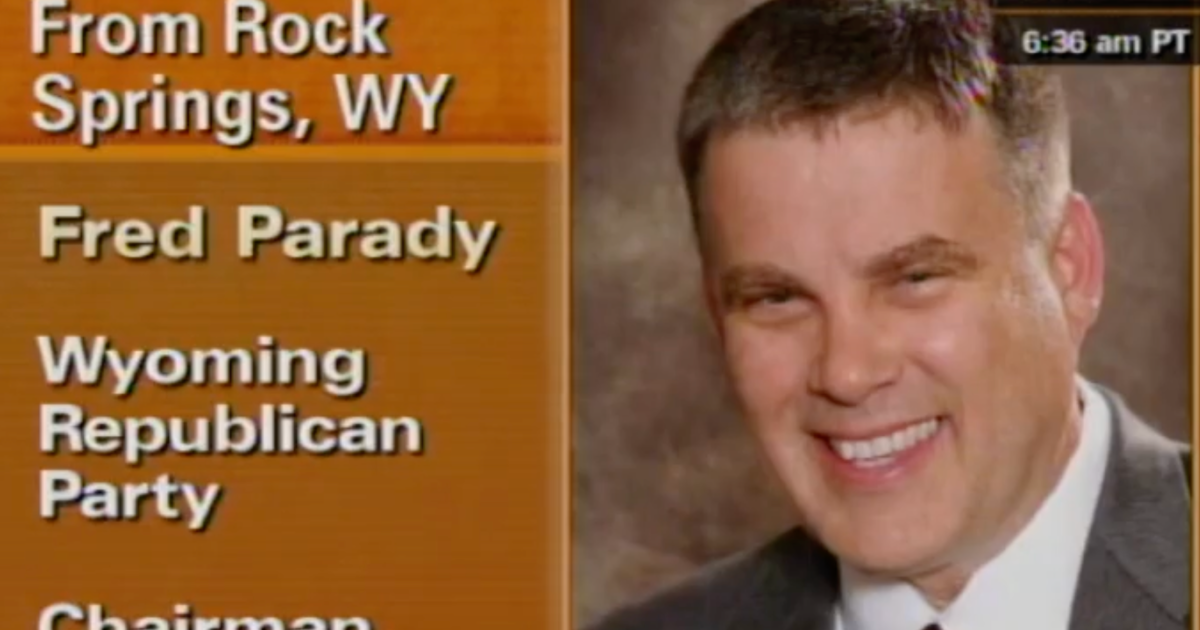 Fred Parady, former speaker of the Wyoming House who prioritized